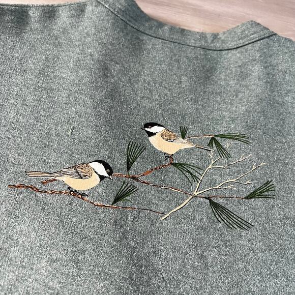 Northern Woods Clothing Co. Door County Wisconsin Cardigan Shacket Sz L - Picture 5 of 5